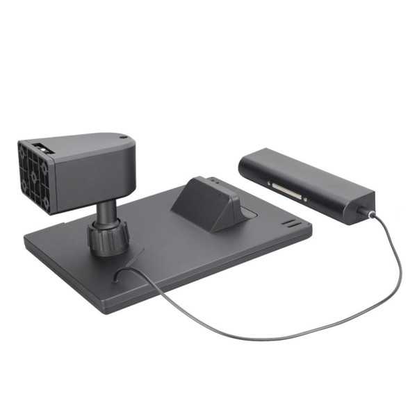 Aplique Solar LED 6W 720lm 6.500K con Sensor Crepuscular y Movimiento. Punto de Luz Extraíble. Color Negro EDM