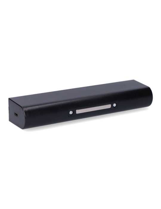 Aplique Solar LED 6W 720lm 6.500K con Sensor Crepuscular y Movimiento. Punto de Luz Extraíble. Color Negro EDM