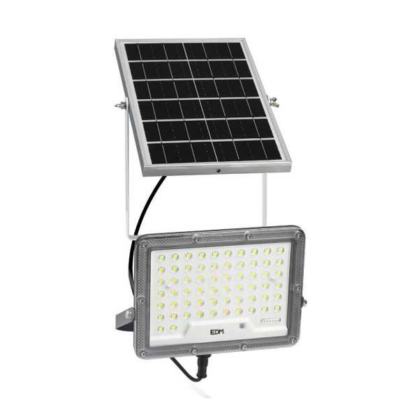 Foco Proyector Solar Slim 300 W 2500 lm 6500 K Luz Fría EDM