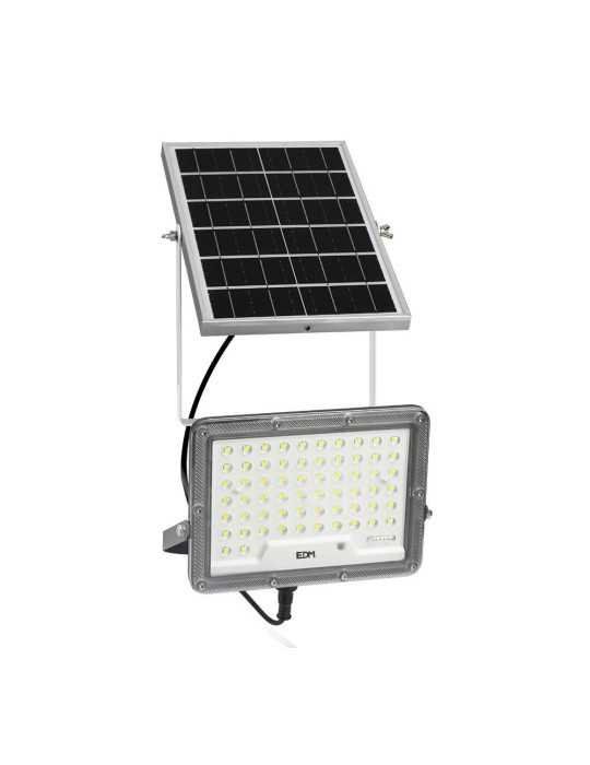 Foco Proyector Solar Slim 400 W 3500 lm 6500 K Luz Fría EDM
