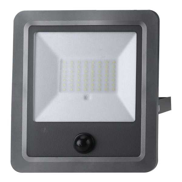 Foco Proyector Solar con Sensor 100 W 1200 lm 6500 K Luz Fría EDM