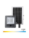 Foco Proyector Solar con Sensor 300 W 3500 lm 6500 K Luz Fría EDM