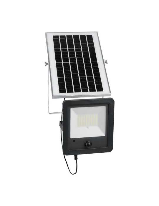 Foco Proyector Solar con Sensor 300 W 3500 lm 6500 K Luz Fría EDM
