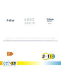 Regleta LED 45 W 3CCT 4820 lm 150 x 2,6 x 7,4 cm EDM