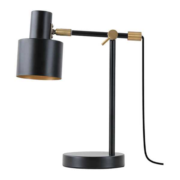 Lámpara de Mesa Serantes, 1xE27, Color Negro, 300 x 140 x 351 mm FBRIGHT