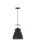 Lámpara de Techo, Colgante, E27, Negro + Cobre, Ø270 x 1200 mm FBRIGHT