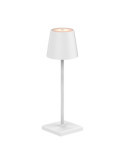 Lámpara de Mesa LED, Tono Regulable, 260 lm 3,3 W, Recargable USB, Blanca FBRIGHT