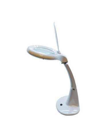 Flexo LED Lupa Aumento 3x 12x, 4 W 300 lm 6500 K, Blanco, 190 x 380 mm FBRIGHT