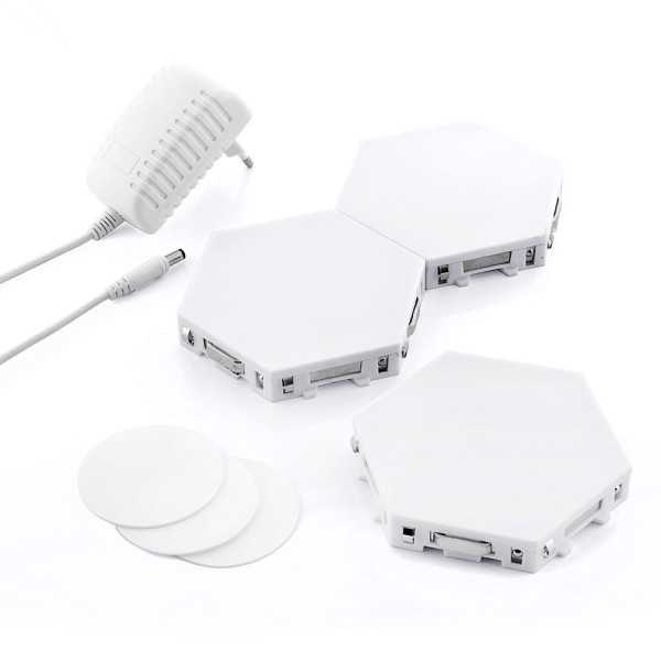 Paneles de LED Modulares Magnéticos y Táctiles, 3 unidades INNOVAGOODS