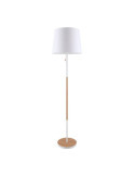 Lámpara de Pie, E27, Madera+blanco, Ø400 x 1570 mm FBRIGHT