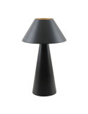 Lámpara de Mesa, E27, tipo Seta, Color Negro, Ø200 x 325 mm FBRIGHT