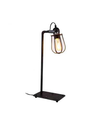 Lámpara de Mesa Vintage Metalica E27 60W 22 x 51cm EDM