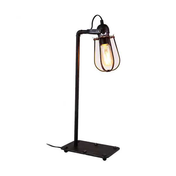 Lámpara de Mesa Vintage Metalica E27 60W 22 x 51cm EDM