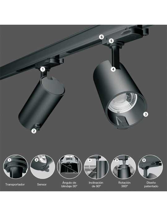 Foco Proyector Ia 30 W 2700 K - 6500 K 24° Negro HMY