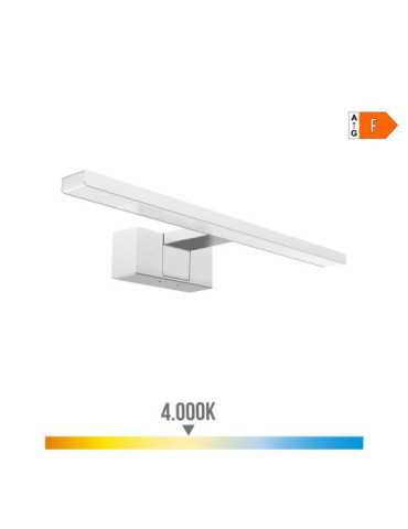 Lámpara LED de Pared o Espejo 6 W 4.000 K 600 lm Luz Día 30 x 12,8 x 5,10 cm EDM