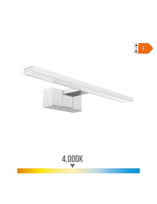 Lámpara LED de Pared o Espejo 6 W 4.000 K 600 lm Luz Día 30 x 12,8 x 5,10 cm EDM