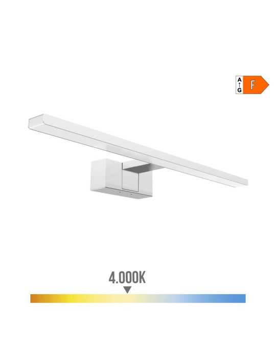 Lámpara LED de Pared o Espejo 8 W 4.000 K 800 lm Luz Día 40 x 12,8 x 5,10 cm EDM