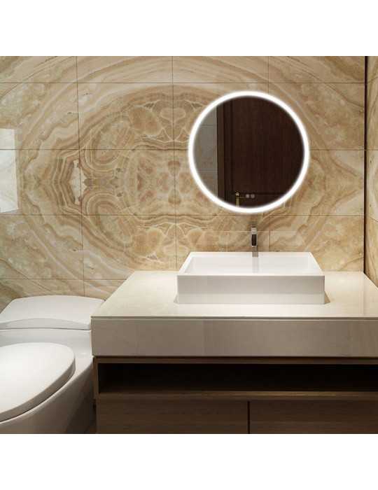 Espejo Redondo con LED 20 W 60 cm EDM