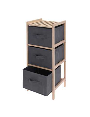 Armario de 3 Compartimentos para Almacenar 27,5 x 25,4 x 65 cm STORAGE SOLUTIONS