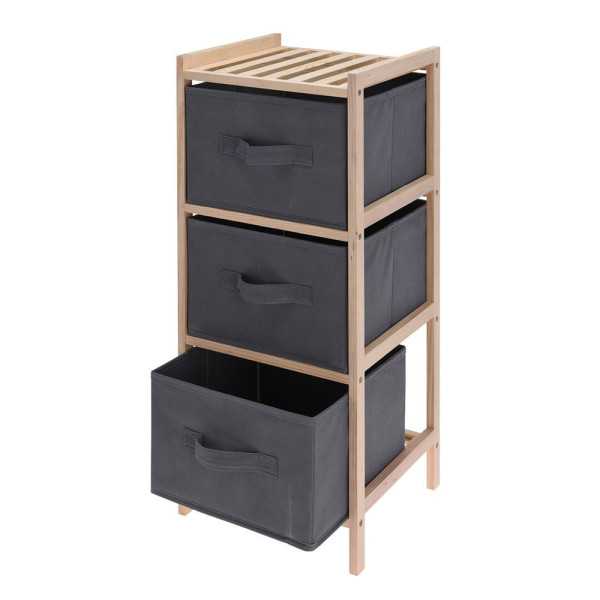 Armario de 3 Compartimentos para Almacenar 27,5 x 25,4 x 65 cm STORAGE SOLUTIONS