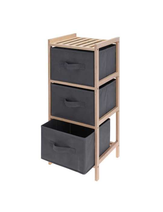 Armario de 3 Compartimentos para Almacenar 27,5 x 25,4 x 65 cm STORAGE SOLUTIONS