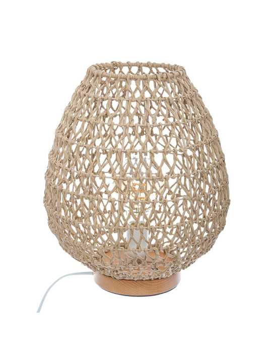 Lámpara de Mesa Arena E27 Coleccion 'Tressé' 35,5 x 30 cm ATMOSPHERA