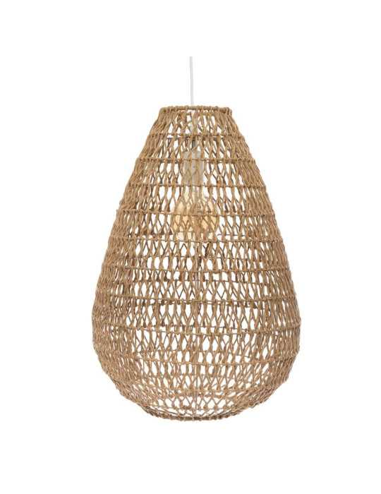 Lámpara de Techo Coleccion 'Tressé' E27 Color Arena 55 x 37,5 cm ATMOSPHERA