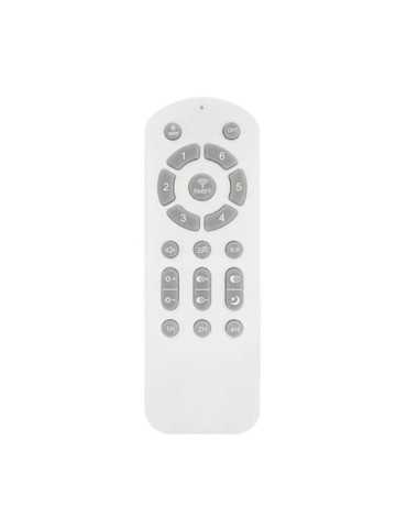 Ventilador de Techo LED 3CCT Aspas Retráctiles Moss 72 W 7920 lm Níquel, Aspas Ø106 cm, Plafón Ø48,5 cm, Altura CRISTALRECORD 2