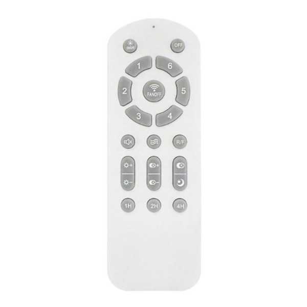 Ventilador de Techo LED 3CCT Aspas Retráctiles Moss Mini 46 W 5520 lm Níquel, Aspas Ø92 cm, Plafón Ø39 cm, Altura CRISTALRECORD