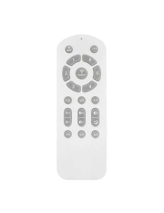 Ventilador de Techo LED 3CCT Aspas Retráctiles Hornet 32 W 3195 lm Blanco, Aspas Ø56 cm, Plafón Ø26 cm, Altura 34 CRISTALRECORD