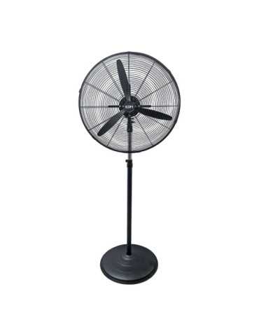 Ventilador Industrial de Pie 150 W, Negro, Ø60 cm EDM