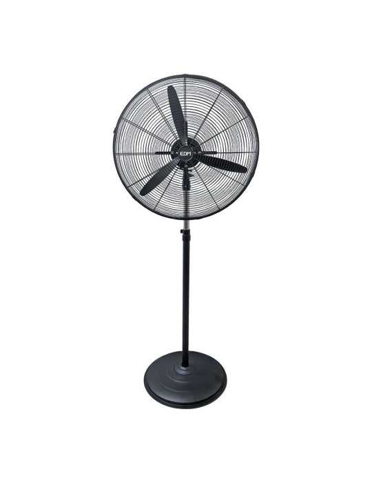 Ventilador Industrial de Pie 150 W, Negro, Ø60 cm EDM