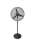 Ventilador Industrial de Pie 150 W, Negro, Ø60 cm EDM