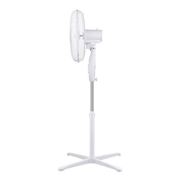Ventilador de Pie 38 W, Blanco, Ø40 cm, Pack de 2 unidades en una Caja EDM