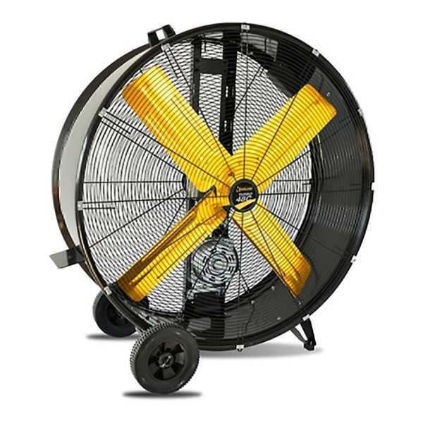 Ventilador Industrial de Suelo, Turbo 48C-V23, 660 W, Ø122 cm, 73 dB GARLAND