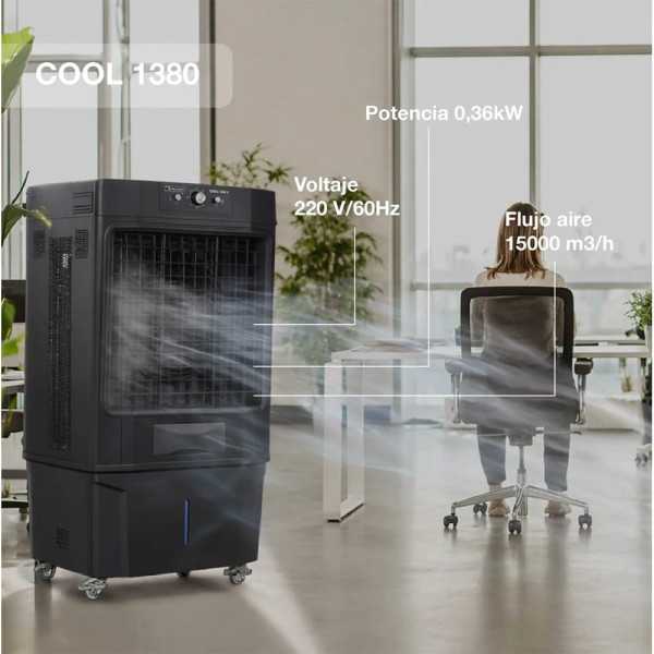 Enfriador de Aire Evaporativo Cool 1380 360 W 69 x 46 x 138 cm GARLAND