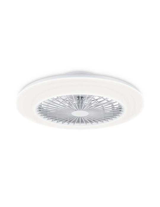 Ventilador de Techo, LED 3CCT, DC 20 W + 42 W, Modelo Amigo, Blanco con Difusor Efecto Estrellado, Ø48,5 cm PHILIPS