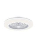 Ventilador de Techo, LED 3CCT, DC 20 W + 42 W, Modelo Amigo, Blanco con Difusor Efecto Estrellado, Ø48,5 cm PHILIPS