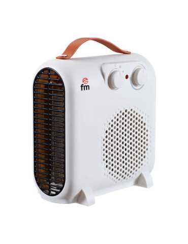 Termoventilador 2000W Vertical/Horizontal DUAL-2000, Blanco FM CALEFACCIÓN