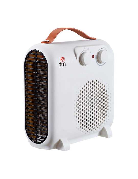 Termoventilador 2000W Vertical/Horizontal DUAL-2000, Blanco FM CALEFACCIÓN