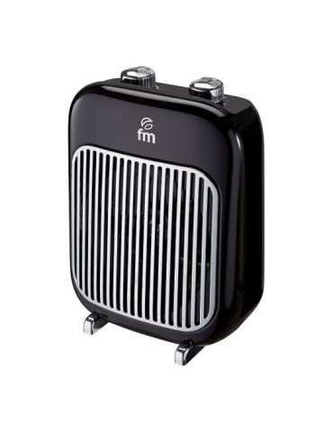 Termoventilador 2000W IP21 Anti-Vuelco TR-2000, Negro FM CALEFACCIÓN