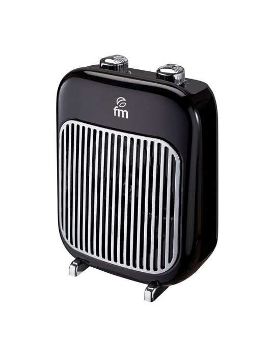 Termoventilador 2000W IP21 Anti-Vuelco TR-2000, Negro FM CALEFACCIÓN