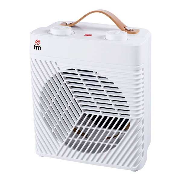Termoventilador 2000W Anti-Vuelco TH-20, Blanco FM CALEFACCIÓN