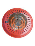 Brasero Eléctrico Cuarzo 800 W, Rojo, Ø34 x 9 cm HTW