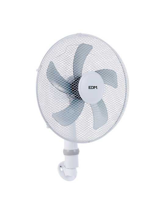 Ventilador 3 en 1, Blanco, Potencia 45 W, Aspas Ø40 cm, Altura Regulable 107-133 cm EDM