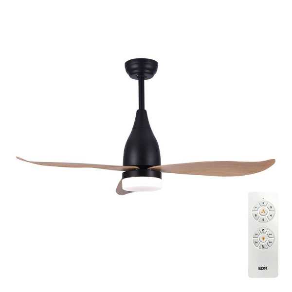 Ventilador de Techo Modelo KATTEGAT112cm DC 15W + Luz 18W 2.190lm 3.000K- 4000K-5.000K, 3CCT EDM