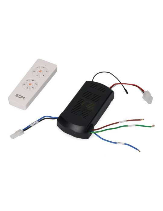 Recambio Mando A Distancia + Receptor para Ventilador Ross 33827 EDM