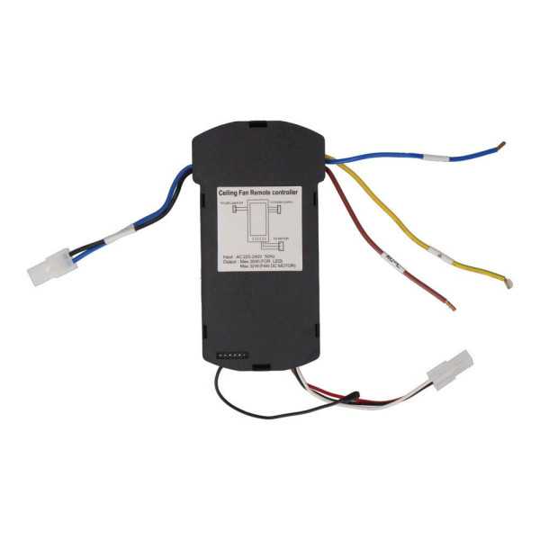 Recambio Mando A Distancia + Receptor para Ventilador Ross 33827 EDM