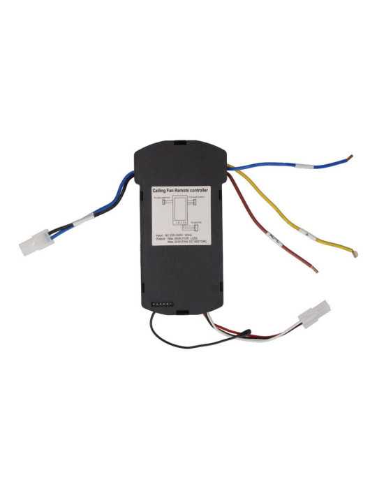 Recambio Mando A Distancia + Receptor para Ventilador Ross 33827 EDM