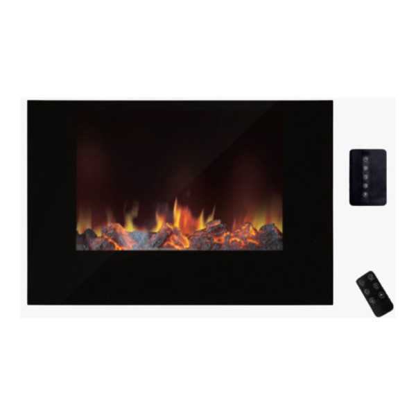 Estufa/Chimenea YH-03B Arizona 1800 W, 73 x 17 x 51 cm FULMO